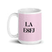 La ESFJ The Consul MBTI Personality Funny Home Office Work Coffee Mug Mexican Spanish Pride Gift White Glossy Cup Light Pink Card Mug Mexicada