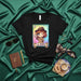 La Espía Chibi Detective Lotería Card T-Shirt Unisex Graphic Tee Cute Spy Character Design Fun Mexican Bingo Game Inspired Apparel Gift Mexicada
