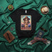 LA ESPÍA Loteria Card T-Shirt, Cute Cartoon Spy Girl Detective Design, Unisex Graphic Tee, Mexican Bingo Inspired Game Merch, Number 17 The Spy The title is 214 characters long. Mexicada