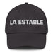 La Estable The Steady Mexican Spanish Pride Gift Regalo Dad Hat Mexicada Dark Grey