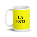 La ESTJ The Executive MBTI Personality Funny Home Office Work Coffee Mug Mexican Spanish Pride Gift White Glossy Cup Yellow Card Mug Mexicada