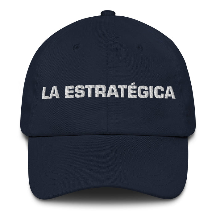 La Estratégica The Strategic One Mexican Spanish Pride Gift Regalo Dad Hat - Mexicada