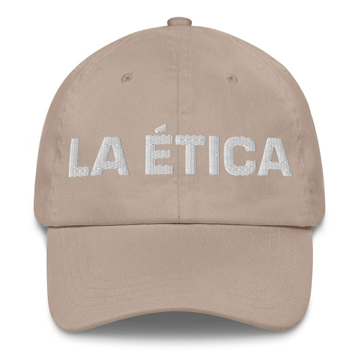 La Ética The Ethical Mexican Spanish Pride Gift Regalo Dad Hat Mexicada Stone