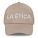 La Ética The Ethical Mexican Spanish Pride Gift Regalo Dad Hat Mexicada Stone