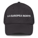 La Europea Norte The Northern European Mexican Spanish Pride Gift Regalo Dad Hat Mexicada Dark Grey