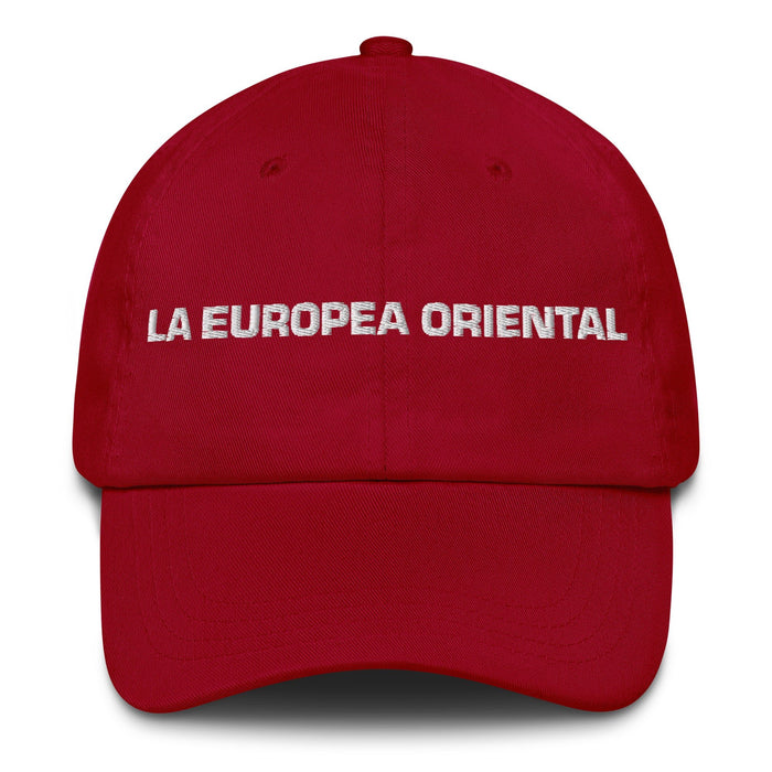 La Europea Oriental The Eastern European Mexican Spanish Pride Gift Regalo Dad Hat - Mexicada