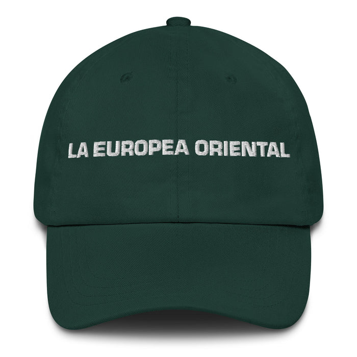 La Europea Oriental The Eastern European Mexican Spanish Pride Gift Regalo Dad Hat - Mexicada