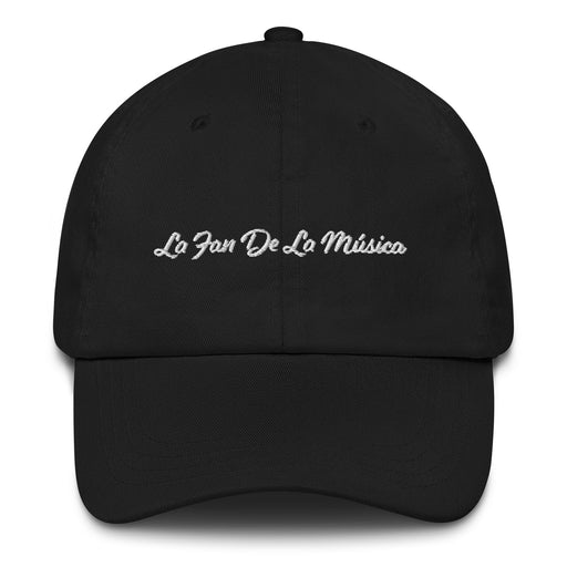 La Fan De La Música Embroidered Dad Hat | Music Lover, Fan, Passion, Melody, Rhythm | L5 Mexicada