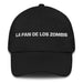 La Fan De Los Zombis The Zombie Fan Mexican Spanish Pride Gift Regalo Dad Hat Mexicada Black