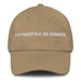 La Fanática De Cómics The Comic Book Fan Mexican Spanish Pride Gift Regalo Dad Hat Mexicada Khaki