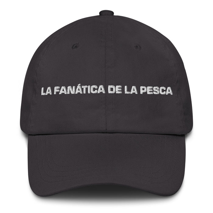 La Fanática De La Pesca The Fishing Fanatic Mexican Spanish Pride Gift Regalo Dad Hat - Mexicada