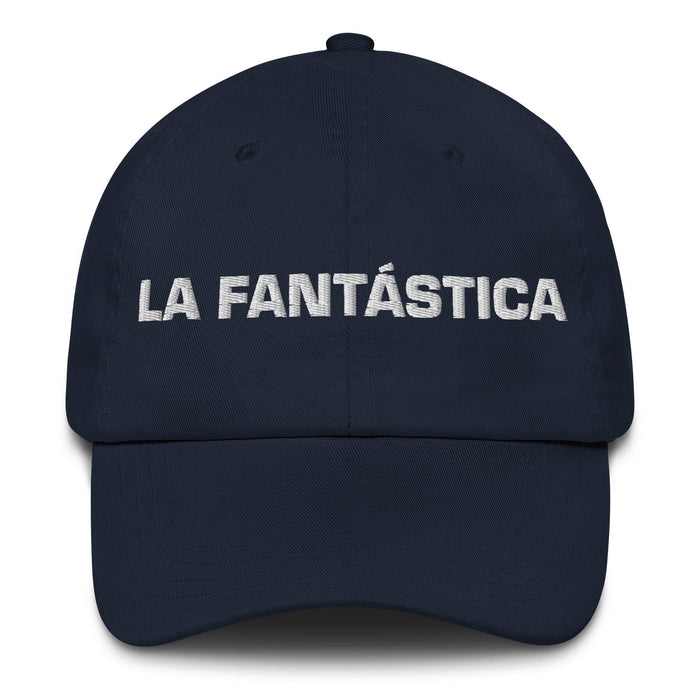 La Fantástica The Fantastic One Mexican Spanish Pride Gift Regalo Dad Hat Mexicada Navy