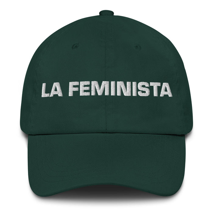 La Feminista The Feminist Mexican Spanish Pride Gift Regalo Dad Hat - Mexicada