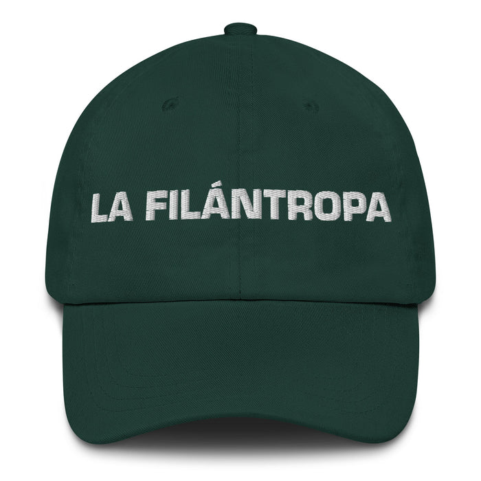 La Filántropa The Philanthropist Mexican Spanish Pride Gift Regalo Dad Hat - Mexicada