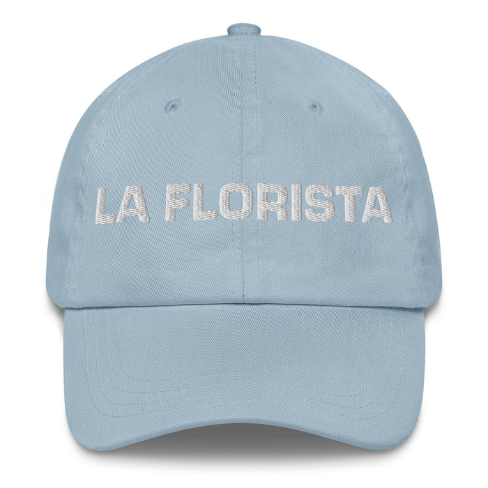 La Florista The Florist Mexican Spanish Pride Gift Regalo Dad Hat Mexicada Light Blue