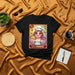 LA FOODIE Mexican Loteria Card T-Shirt | Cute Chef Girl Food Lover Design Tee | Unisex Graphic Culinary Game Day Apparel Mexicada
