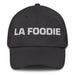 La Foodie The Foodie Mexican Spanish Pride Gift Regalo Dad Hat Mexicada Dark Grey