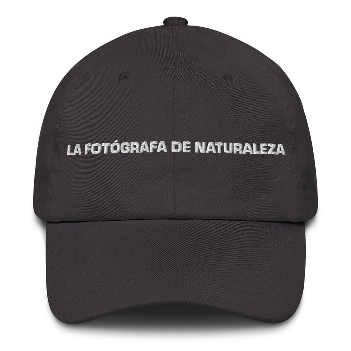 La Fotógrafa De Naturaleza The Nature Photographer Mexican Spanish Pride Gift Regalo Dad Hat - Mexicada