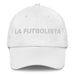 La Futbolista The Soccer Player Mexican Spanish Pride Gift Regalo Dad Hat Mexicada White