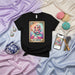 LA GACHA Cute Pastel Anime Girl Gacha Game Art Loteria Card Number 13 Unisex T-Shirt - Aesthetic Kawaii Merch Gift for Gamers and Collectors Mexicada