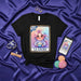 LA GACHA Cute Pastel Anime Girl Hot Chocolate Kawaii Loteria Card 52 Unisex Graphic T-Shirt Gamer Merch Gift Idea Mexicada