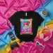 LA GAMER Cute Kawaii Gamer Girl Loteria Card Unisex T-Shirt - Gaming Themed Mexican Bingo Design Tee for Women and Men under 240 characters Mexicada