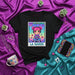 LA GAMER Cute Kawaii Lotería Card T-Shirt - Gaming Girl with Pink Hair & Controller - Aesthetic Unisex Tee - Mexican Bingo Style Gift for Gamers Mexicada