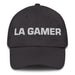 La Gamer The Gamer Mexican Spanish Pride Gift Regalo Dad Hat Mexicada Dark Grey