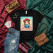 LA GAUCHA Lotería Card T-Shirt Cute Cartoon Gaucho Woman Design Mexican Bingo Game Style Unisex Graphic Tee Shirt Gift Idea for Her Mexicada