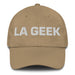 La Geek The Geek Mexican Spanish Pride Gift Regalo Dad Hat Mexicada Khaki