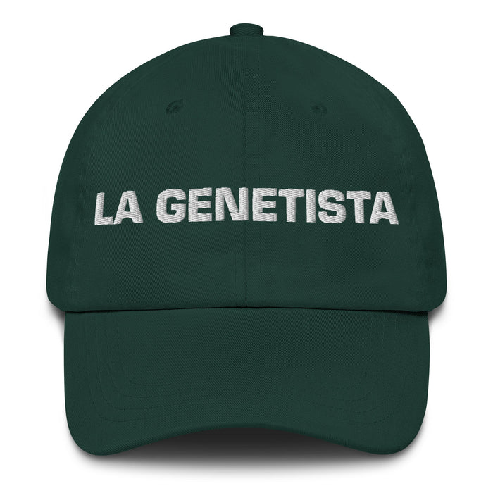 La Genetista The Geneticist Mexican Spanish Pride Gift Regalo Dad Hat - Mexicada