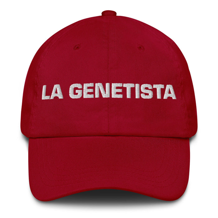 La Genetista The Geneticist Mexican Spanish Pride Gift Regalo Dad Hat - Mexicada