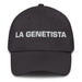 La Genetista The Geneticist Mexican Spanish Pride Gift Regalo Dad Hat Mexicada Dark Grey