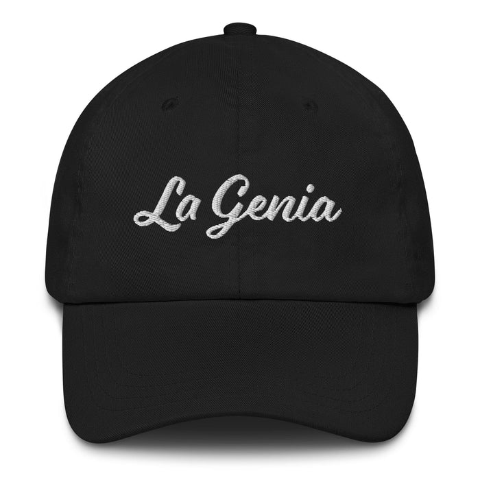La Genia Embroidered Dad Hat | The Genius, Brilliant, Intelligent, Creative, Innovative, Bright | L5 Mexicada