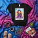 LA GENIA Loteria Card T-Shirt: Rainbow Haired Girl with Lightbulb Graphic Tee, Cute Latinx Bingo Game Art Unisex Shirt, Number 14 Mexicada