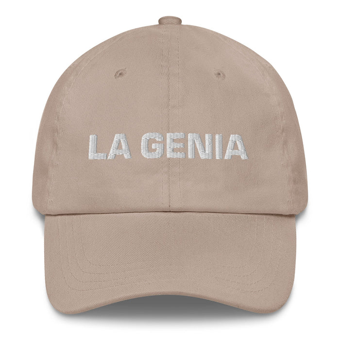 La Genia The Genius Mexican Spanish Pride Gift Regalo Dad Hat - Mexicada