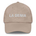 La Genia The Genius Mexican Spanish Pride Gift Regalo Dad Hat - Mexicada