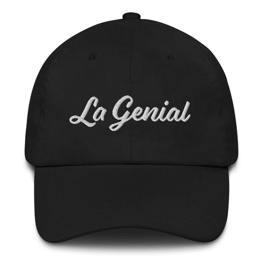 La Genial Embroidered Dad Hat | Brilliant, Creative, Inspiring, Smart, Unique | L5 Mexicada