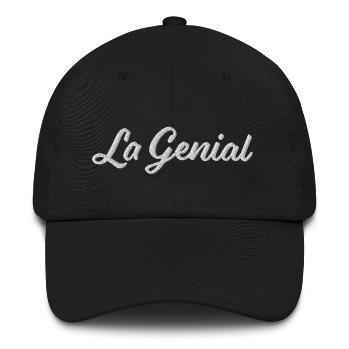 La Genial Embroidered Dad Hat | Brilliant, Creative, Inspiring, Smart, Unique | L5 Mexicada