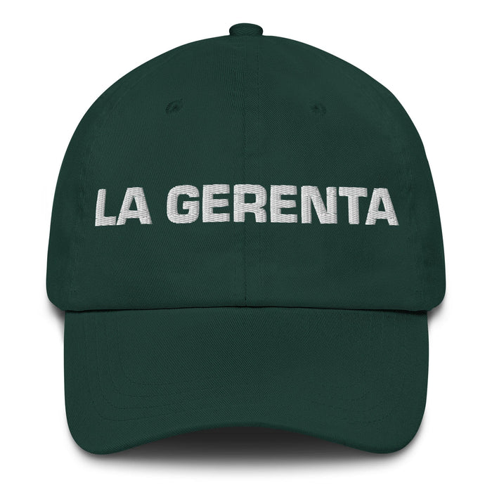 La Gerenta The Manager Mexican Spanish Pride Gift Regalo Dad Hat Mexicada Spruce