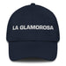 La Glamorosa The Glamorous One Mexican Spanish Pride Gift Regalo Dad Hat Mexicada Navy