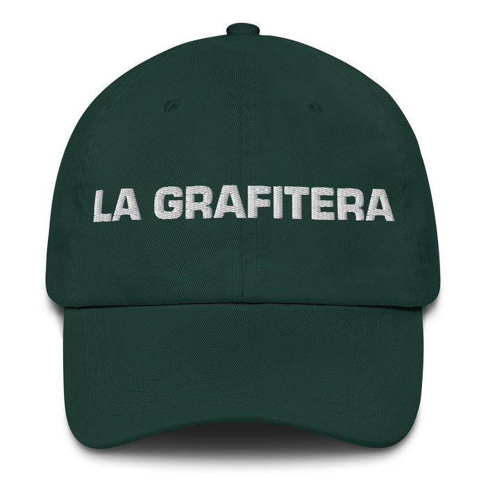 La Grafitera The Graffiti Artist Mexican Spanish Pride Gift Regalo Dad Hat - Mexicada