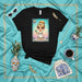 La Griega Cute Greek Goddess Loteria Card T-Shirt - Unisex Fun Mythology Inspired Mexican Bingo Art Graphic Tee - Number 13 Greek Woman Aesthetic Top Mexicada