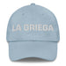 La Griega The Greek Mexican Spanish Pride Gift Regalo Dad Hat Mexicada Light Blue