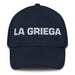 La Griega The Greek Mexican Spanish Pride Gift Regalo Dad Hat Mexicada Navy