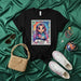 LA GUAY Cute Anime Girl Loteria Card T-Shirt, Unisex Graphic Tee, Mexican Bingo Inspired Design, Vibrant Colors, Unique Gift Idea Mexicada