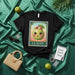 LA GUAY Cute Pear Guava Loteria Card T-Shirt Unisex Mexican Bingo Style Design Floral Crown Fruit Tee for Men Women Mexicada