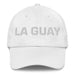 La Guay The Cool One Mexican Spanish Pride Gift Regalo Dad Hat Mexicada White