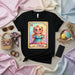 LA GÜERA Loteria Card T-Shirt, Mexican Bingo Game Shirt, Cute Blonde Girl Design, Number 14 La Dama Tee, Cultural Gift for Women, Unisex Softstyle Casual Wear Mexicada