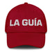 La Guía The Guide Mexican Spanish Pride Gift Regalo Dad Hat Mexicada Cranberry